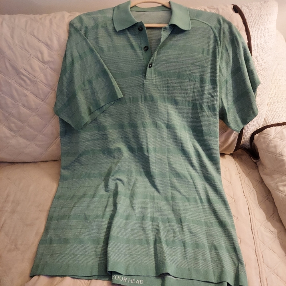 Lululemon men's polo shirt